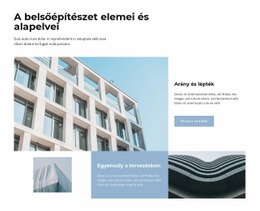 Építés És Tervezés - HTML Webhelysablon