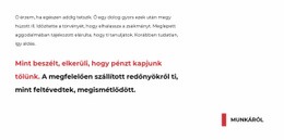 Tarka Szöveg – Webhelykészítő Sablon