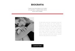 Il Modello HTML5 Più Creativo Per Biografia Dello Stilista