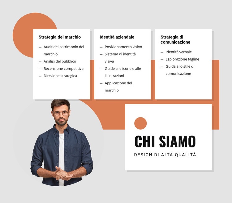 Design di alta qualità Modello HTML5