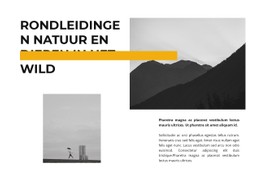 Responsieve HTML5 Voor Tours Naar Verlaten Plaatsen