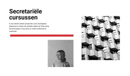 Bouwkundig Ingenieur Eenvoudig HTML-CSS-Sjabloon