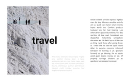 Thermal Springs - One Page Template