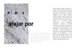 Design De Site Incrível Para Fontes Termais