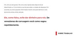 Design De Site Multifuncional Para Texto Multicolorido