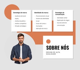 Design De Alta Qualidade - Modelo De Página HTML5
