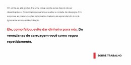 Texto Multicolorido - Ótima Página De Destino