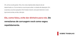 Texto Multicolorido - Tema WordPress Profissional