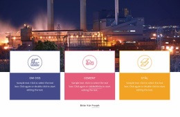 Tunga Maskiner Industriella - Gratis Webbplatsmall