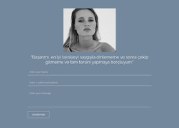 Özgeçmiş Gönderme Formu - Modern Web Şablonu