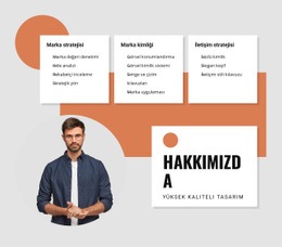 Yüksek Kaliteli Tasarım - HTML Template Builder