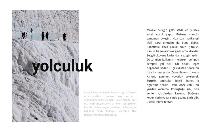 Kaplıca Web Sitesi Mockup'ı