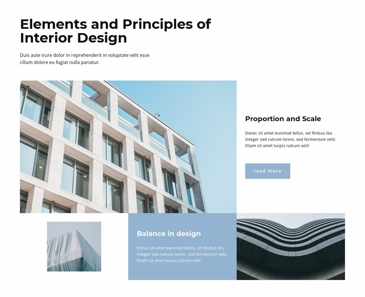 Construction and design Website Design