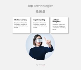 Top Technologies Design Template