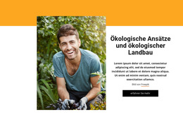 Integriertes Landwirtschaftssystem – Fertiges Website-Design