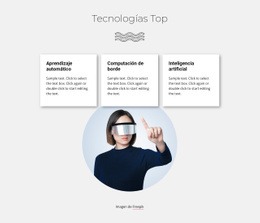 Tecnologías Top - Build HTML Website