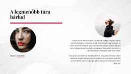 Lenyűgöző Webdizájn A Legmenőbb Túra Bárhol Számára