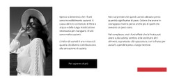 Progettazione Del Sito Web Per Accompagnatore Per Lo Shopping