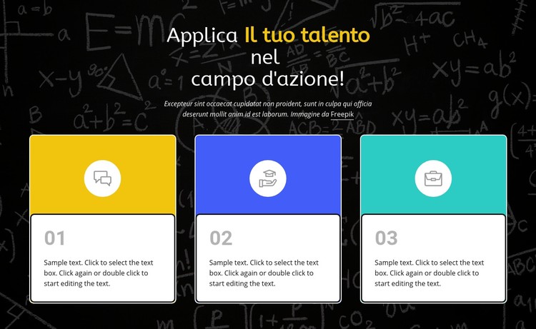 Educazione dei bambini Modello CSS