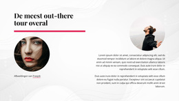 De Meest Out-There Tour Overal - Eenvoudig WordPress-Thema