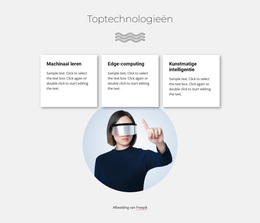 Toptechnologieën - Professioneel WordPress-Thema