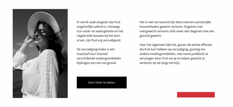 Escort winkelen Website mockup