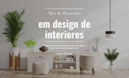 Iluminação Em Interior Moderno