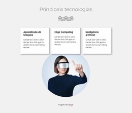 Principais Tecnologias - Modelos Gratuitos