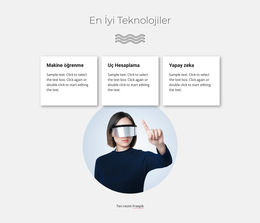 En Iyi Teknolojiler - Hazır Web Sitesi Teması