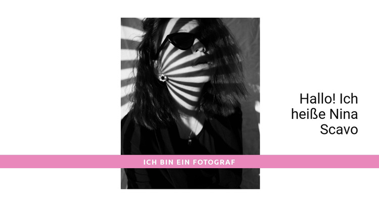 Der Top-Fotograf HTML Website Builder