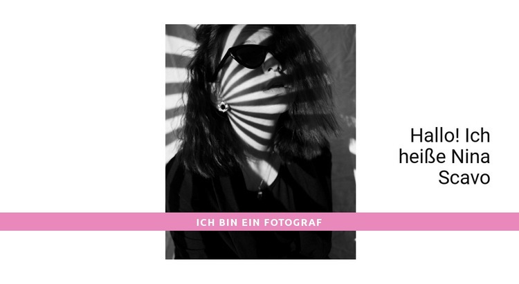 Der Top-Fotograf Website Builder-Vorlagen