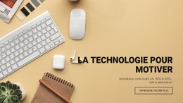 Page Web Pour Technologie Motivante