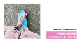 Fondazione Nazionale Di Skateboard - Semplice Costruttore Di Siti Web
