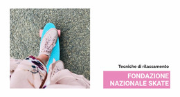 Fondazione Nazionale Di Skateboard - Modello Joomla Professionale