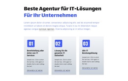 HTML5-Vorlage Beste Agentur Für IT-Lösungen Für Jedes Gerät
