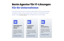 Beste Agentur Für IT-Lösungen - Schöne Zielseite