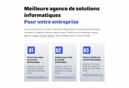 Meilleure Agence De Solutions Informatiques - Website Creator HTML