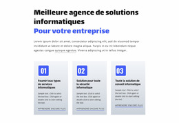 Meilleure Agence De Solutions Informatiques - Modèle Joomla Polyvalent