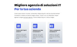 Migliore Agenzia Di Soluzioni IT Modello Di Sito Web HTML CSS