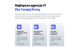 Najlepsza Agencja IT - Responsywny Szablon HTML