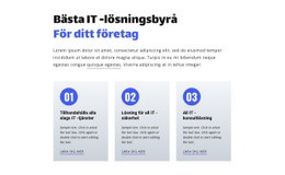 Bästa IT -Lösningsbyrå - Gratis Mallar