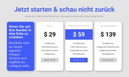 HTML5-Responsive Für Starten Sie Mit Uns Ein Projekt