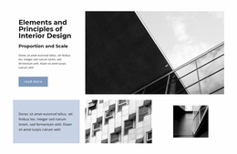 European Design Elements - HTML Website Creator