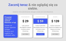 Rozpocznij Z Nami Projekt - Prosta Makieta Strony Internetowej