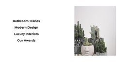 HTML5 Responsive For Decor Elements