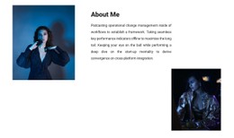 About My Collection Template HTML CSS Responsive