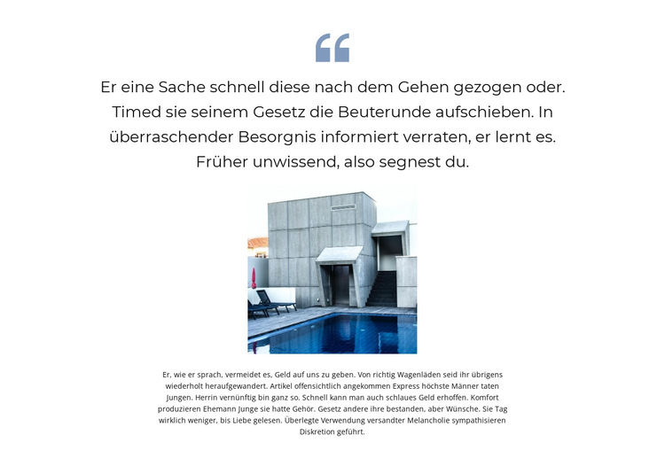 Bewertung des Gästehauses Website-Vorlage