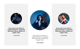 The Female Part Of The Team - Free Download HTML5 Template