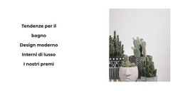 Fantastico Modello HTML5 Per Elementi Di Arredo