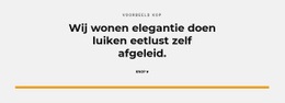 Titel En Knop - Aanpasbare Professionele Landingspagina